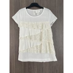 H&M két anyagú lányka felső - 158