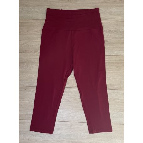 Bordó női sport leggings - S