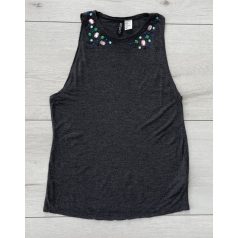 H&M strassz köves női top - XS