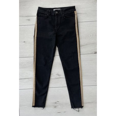 Denim Co. oldalcsíkos női farmernadrág - 34