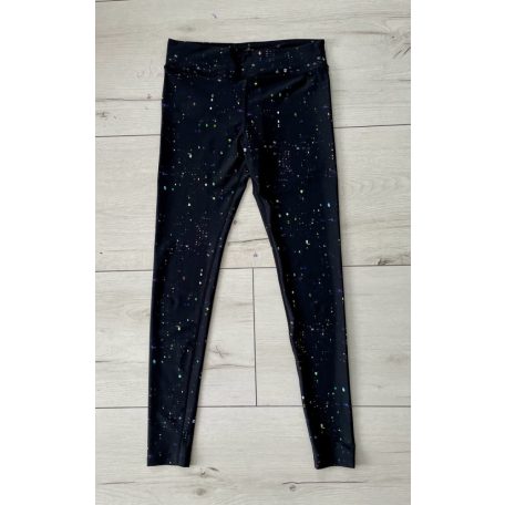 Mango színes pöttyös női sport leggings - S