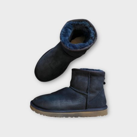 UGG kék színű bundás csizma - 37